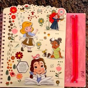 Disney princess dry erase coloring book